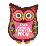 Owl Always Love Mom 26″ Balloon