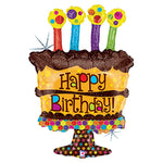 Chocolate Birthday Cake 34″ Balloon