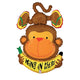 Hang In There! Monkey 45″ Balloon