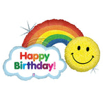 Happy Birthday Rainbow 45″ Balloon