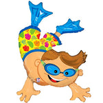 Diving Swimmer Boy 47″ Balloon