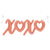 XOXO Cursive Script (air-fill Only) 47″ Balloon