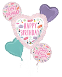 Birthday Spa Party Foil Balloon by Anagram from Instaballoons