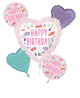 Birthday Spa Party Balloon Bouquet