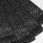 Black Rose Print Floral Wrap by Creative Ideas from Instaballoons