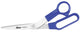 Blue 8.5" Featherlite Bent Handle Scissors 5″