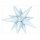 Blue Gingham Starburst 40″ Balloon