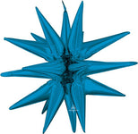 Blue Large Magic Star 35″ Foil Balloon by Anagram from Instaballoons