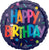 Bold Happy Birthday 17″ Foil Balloon by Anagram from Instaballoons