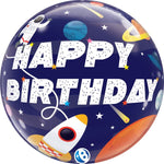 Bubble Birthday Outer Space 22″ Foil Balloon by Takara from Instaballoons