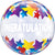 Bubble Congratulations Shooting Stars 22″ Foil Balloon by Takara from Instaballoons