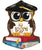 Image of  18 inch Foil ConverUSA Lo Logre Owl Balloon-Flat from Conver USA