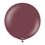 Burgundy 24″ Latex Balloons by Kalisan from Instaballoons