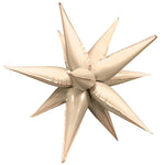 Caramel Starburst 26″  Foil Balloon by JPS from Instaballoons