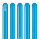 Caribbean Blue 260 Latex Balloons (100 count)