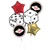 Casino Feeling Lucky Dice Foil Balloon by Anagram from Instaballoons