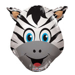 Zebra Head 14″ Balloons