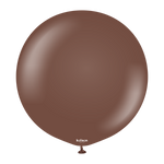 Chocolate Brown 36″ Latex Balloons by Kalisan from Instaballoons