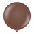 Chocolate Brown 36″ Latex Balloons by Kalisan from Instaballoons