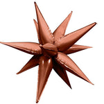 Chocolate Starburst 26″ Foil Balloon by JPS from Instaballoons