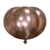 Chrome Rose Gold 12″ Latex Balloons by GloMex from Instaballoons