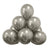 Chrome Silver 12″ Latex Balloons by GloMex from Instaballoons
