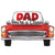 Classic Dad Car 30″ Foil Balloon by Betallic from Instaballoons