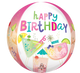 Cocktail Surprise Birthday Orbz 16″ Balloon
