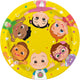 Cocomelon Paper Plates 7″ (8 count)