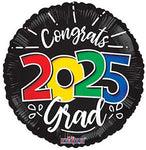 Congrats 2025 Grad 18″ Foil Balloon by Convergram from Instaballoons