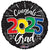 Congrats 2025 Grad 18″ Foil Balloon by Convergram from Instaballoons