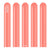 Coral 260 Latex Balloons by Kalisan from Instaballoons