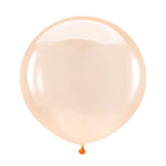 Crystal Clearz Orange 24″ Latex Balloons by Anagram from Instaballoons