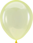 Crystal Clearz Yellow 11″ Latex Balloons by Anagram from Instaballoons