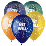 All-round Festive Get Well 12″ Latex Balloons (50 count)
