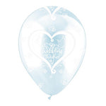 All-round Wedding Wishes 12″ Latex Balloons (50 count)