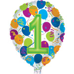 #1 Foil-tex Shape 17″ Balloon
