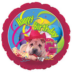 Birthday Puppy 17″ Balloon
