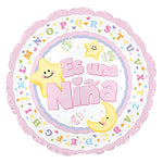 Es Una Niña 17″ Balloon