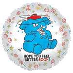 Feel Better Soon Elephant 17″ Balloon
