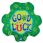 Good Luck Shamrock Shape 17″ Balloon