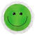 Green Smiley 17″ Balloon