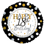 Happy 18th Birthday 17″ Balloon