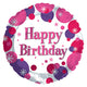 Happy Birthday Girl 17″ Balloon