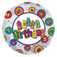 Happy Birthday Presents Dazzeloons 17″ Balloon
