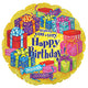 Happy Birthday Presents 17″ Balloon