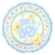 It's A Boy Moon & Stars 17″ Balloon