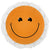 Orange Smiley 17″ Balloon