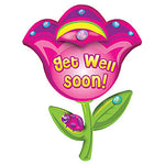 Get Well Flower Shape 32″ Balloon