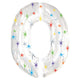 Number 0 - Multi-colored Sparkle 38″ Balloon